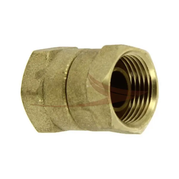 Raccord gaz double femelle