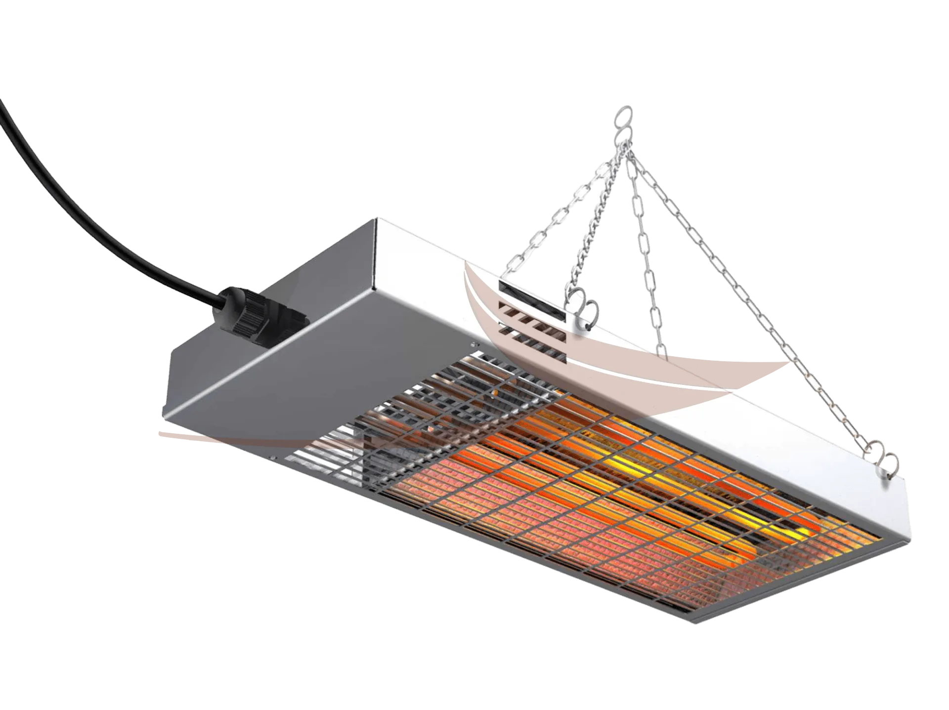 Radiant Électrique Inox 1200W